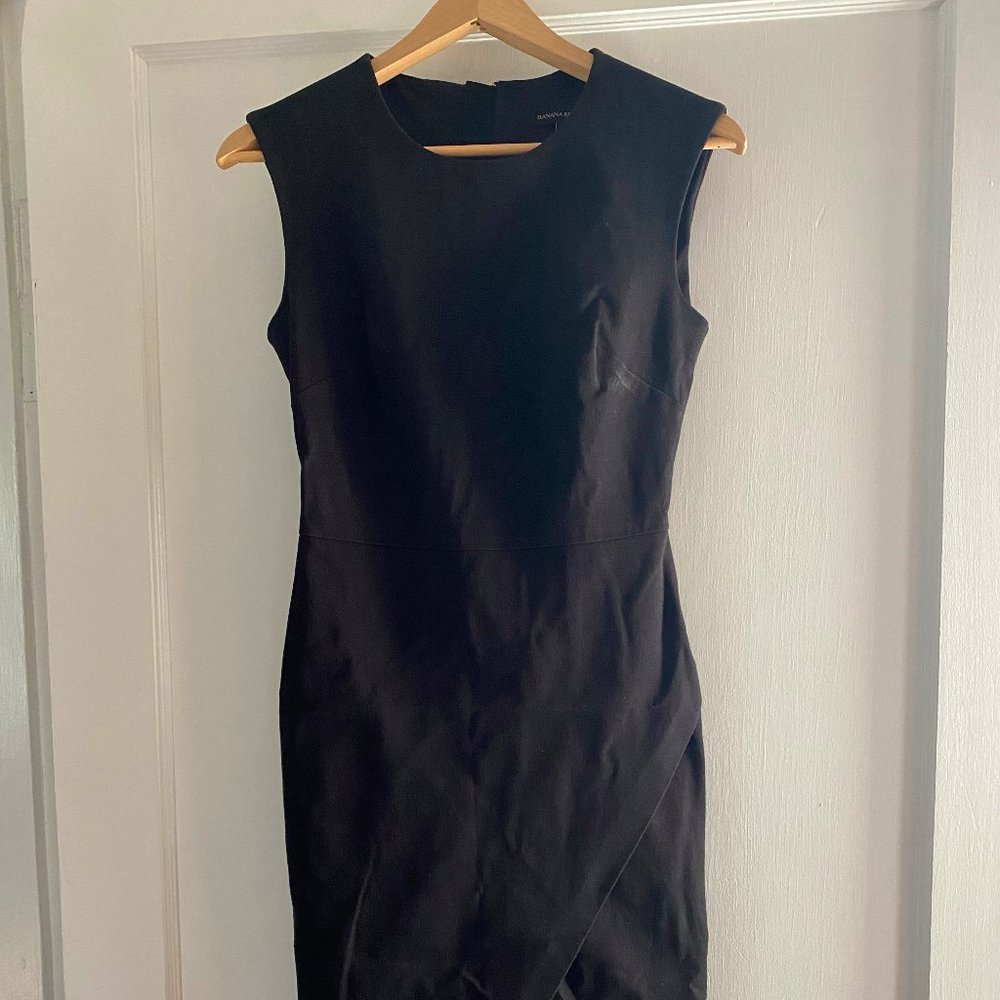 Banana Republic A-Line Dress; Assymetrical Hemline